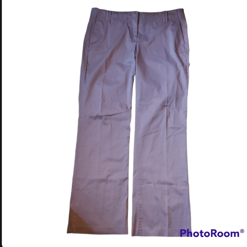 (111) NWT Ann Taylor LOFT Modern Dusty Pink Trouser Pants Size 10
